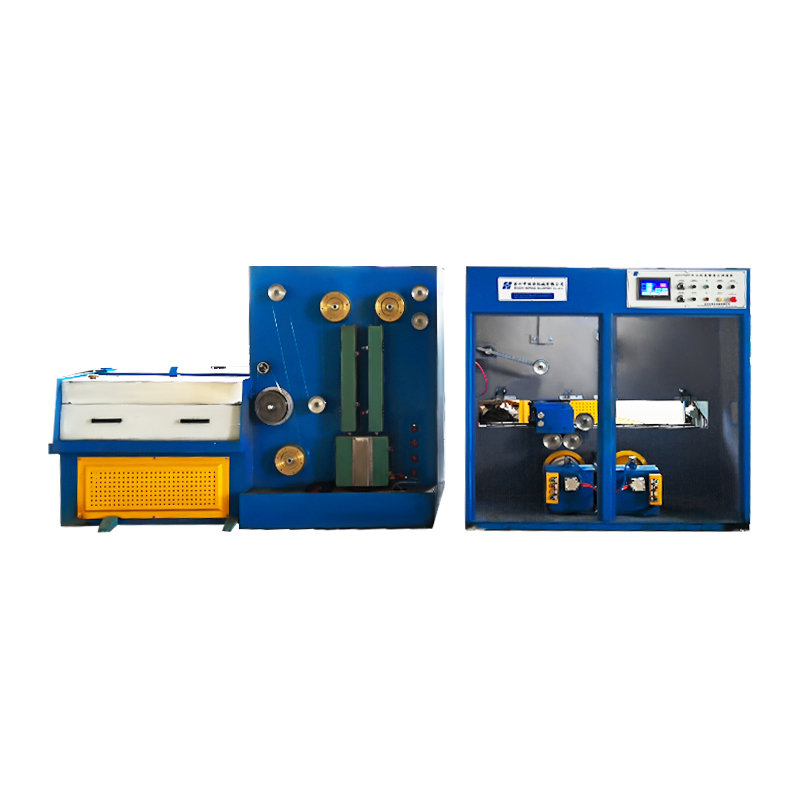 HXE17DBT-2 অবিচ্ছিন্ন অ্যানিলার সহ ডাবল মাঝারি-সূক্ষ্ম তারের ড্রয়িং মেশিন